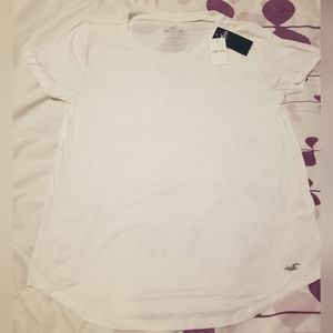 NWT Hollister - Soft White T-Shirt